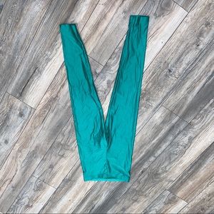 Green American Apparel Leggings